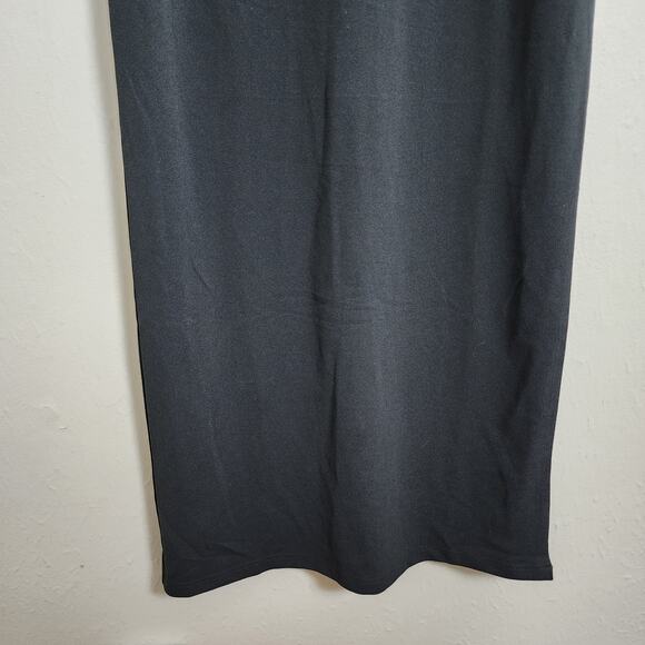 NEW Lulus Bragging Rights Black Lace Long Sleeve Column Maxi Dress - Picture 9 of 15